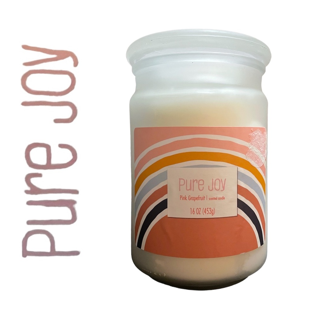 Pink Grapefruit Scented Candle